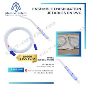Ensemble PVC pour aspirateur Chirurgicale